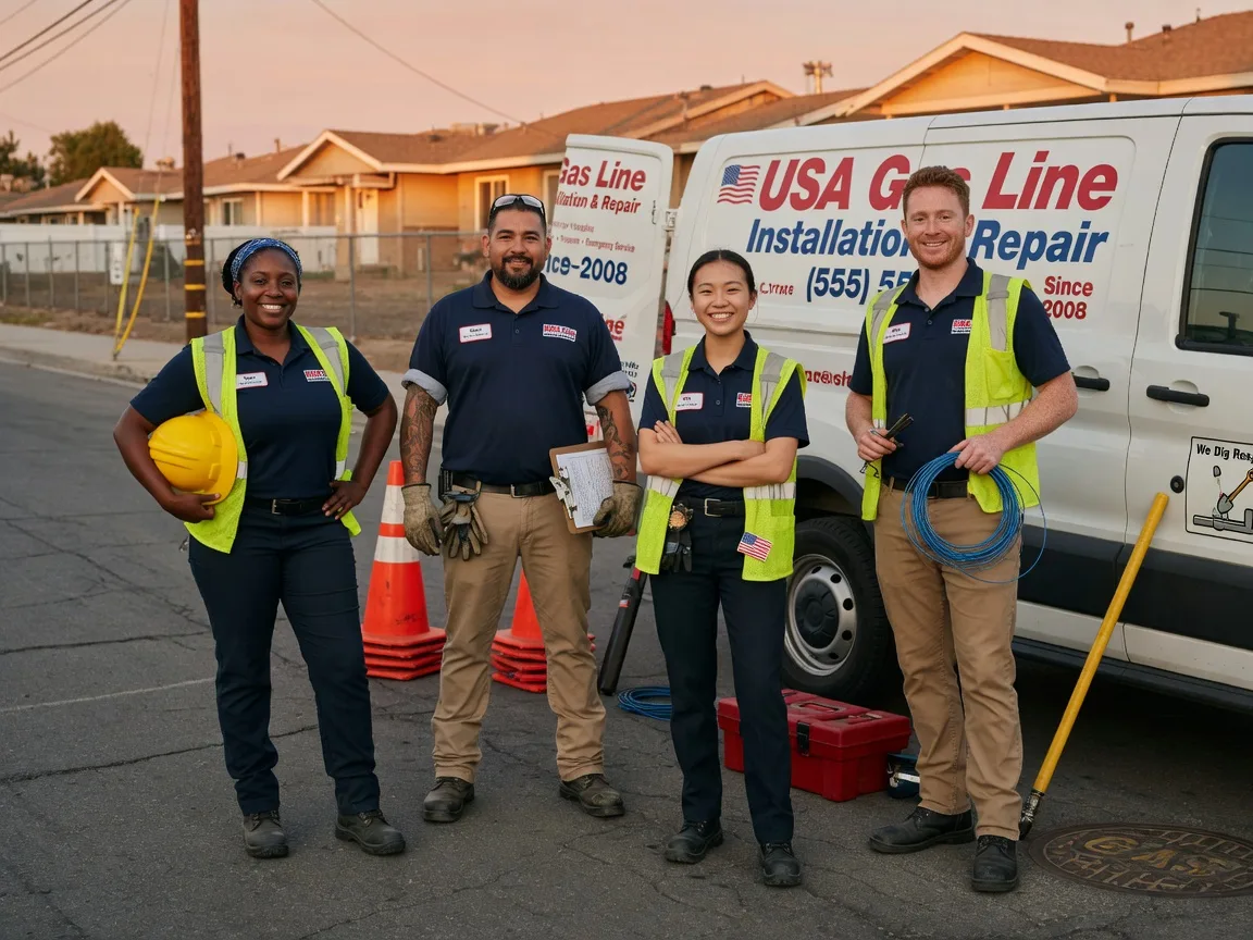 Gas Line Installation company in Powell, TX